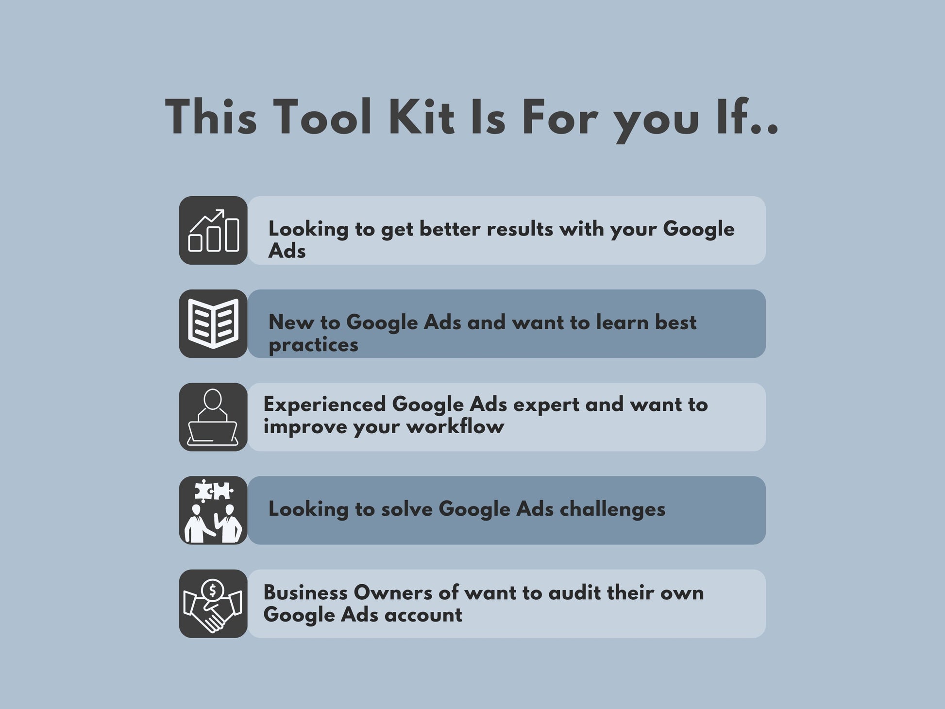 Google Ads Tool Kit (Notion Template)